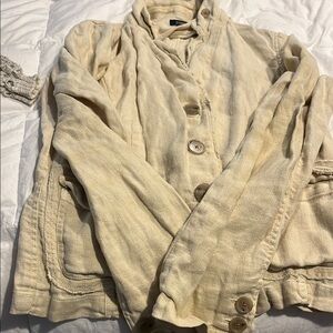 JCrew Jacket yellow size small